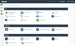 cPanel control panel